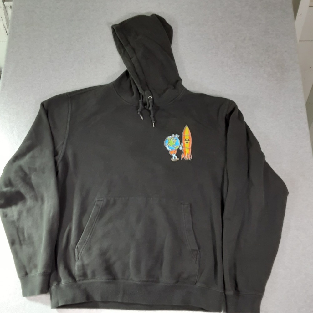 Bored Teenager Pullover Hoodie Mens Medium Wipeout Graphic
